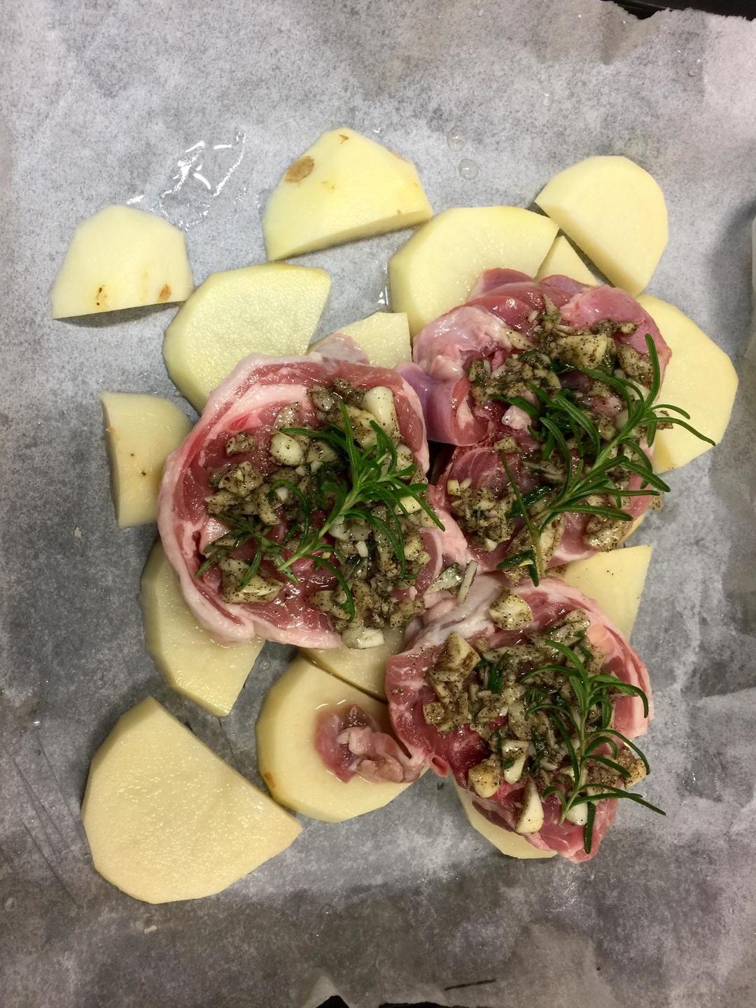 法式烤羊排的做法