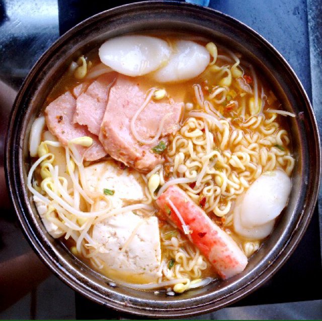 韩式芝士部队锅