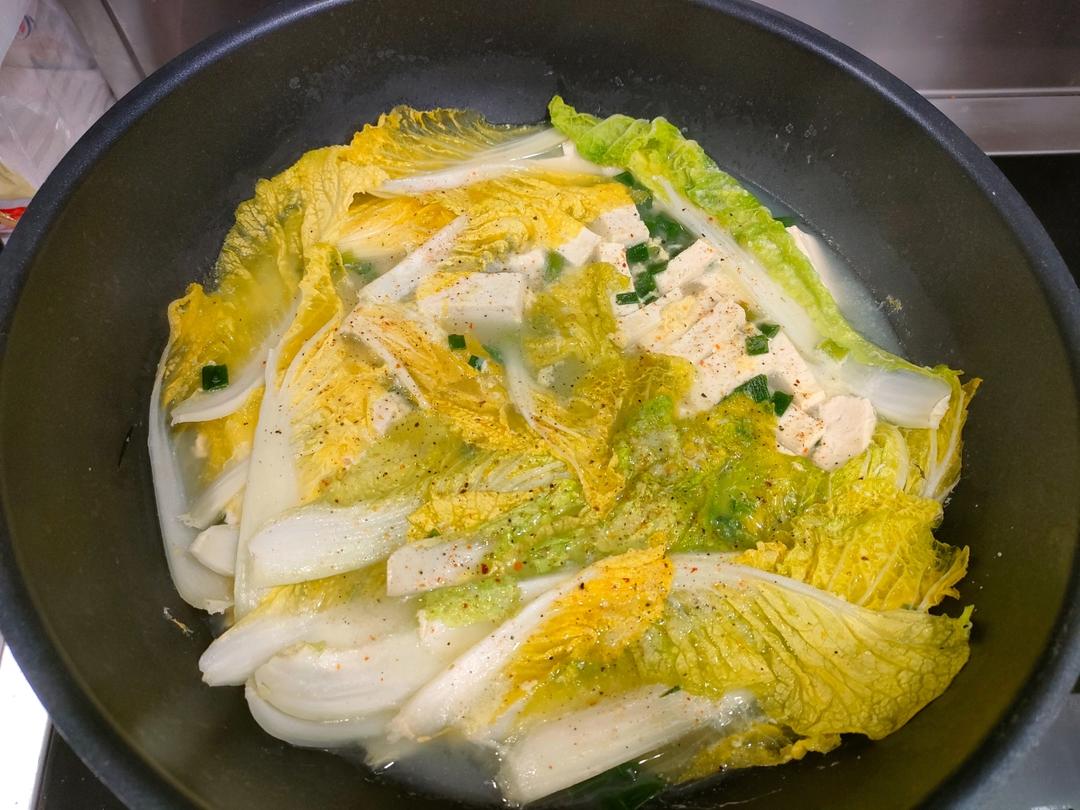 白菜豆腐汤