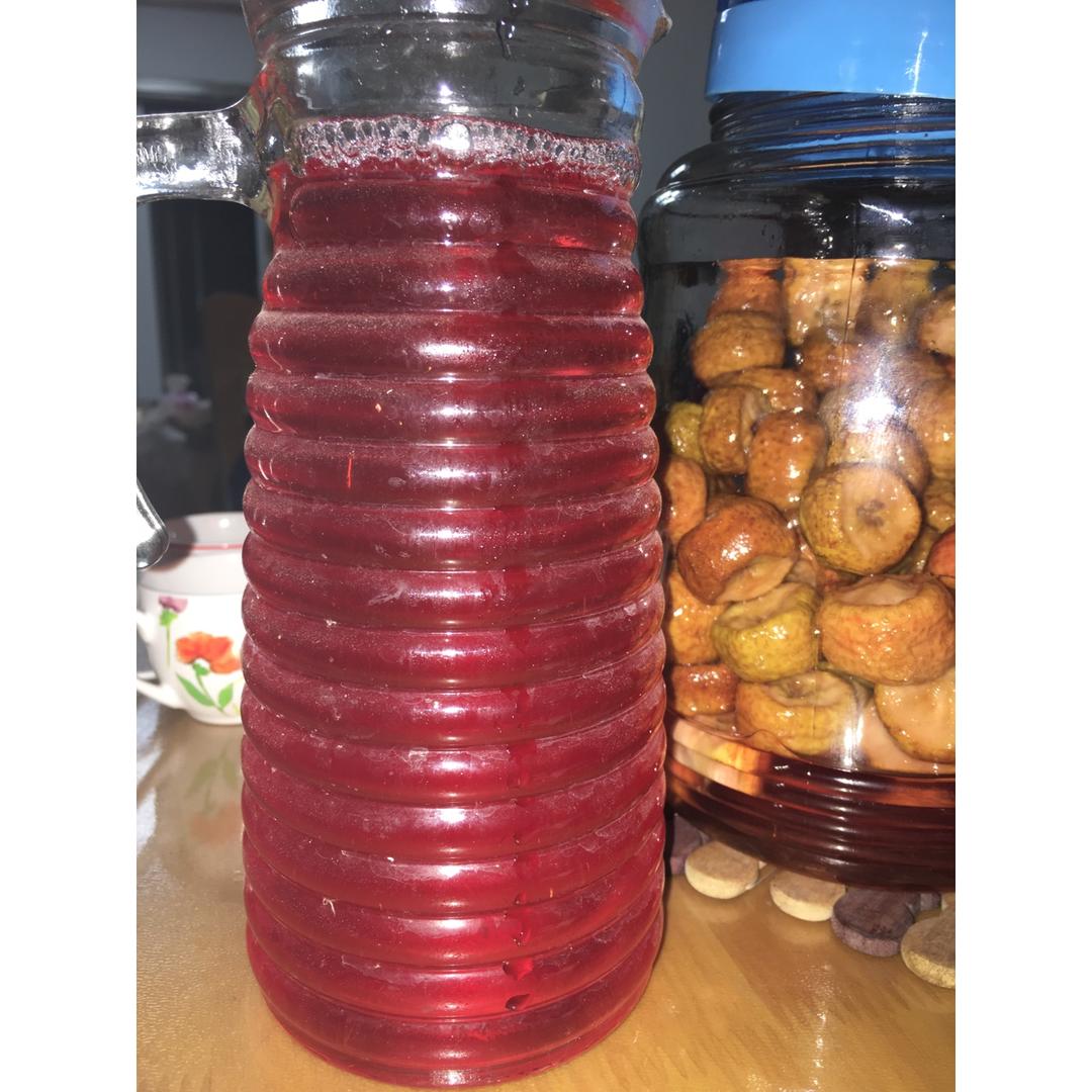 姐幸福得狠做的山楂果醋