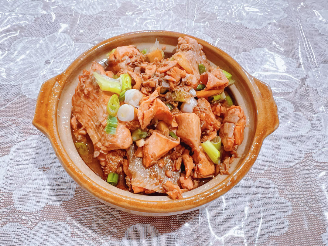 红烧虹鳟鱼‼️皮脆肉香，无敌下饭