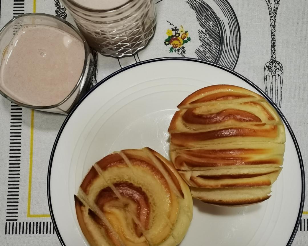 纯奶手撕吐司的做法 步骤1