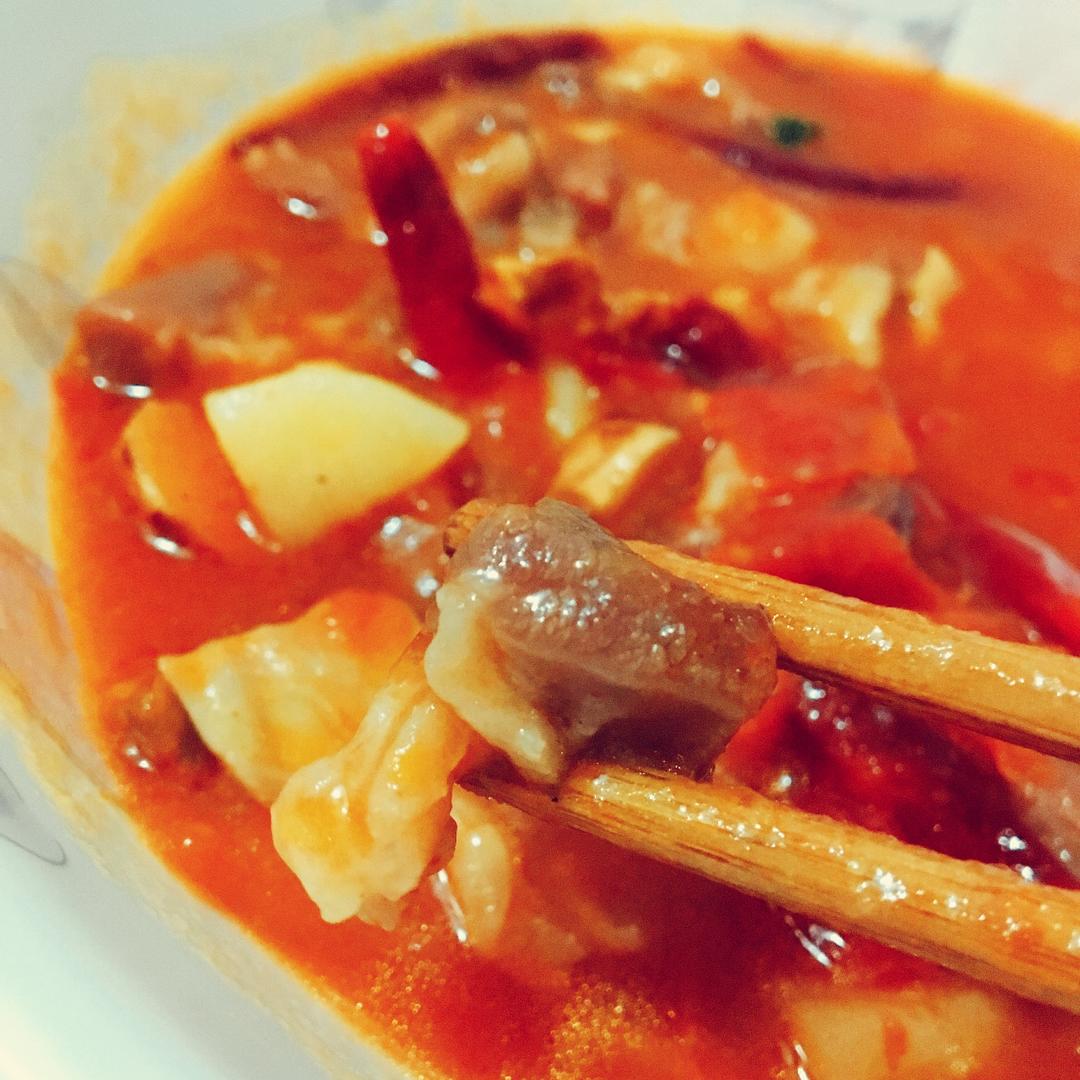 番茄土豆炖牛腩