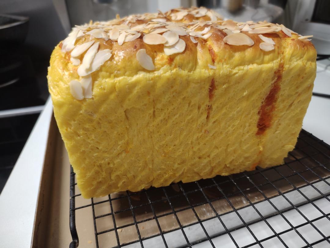 双倍美味南瓜吐司（双重南瓜，美味加倍）