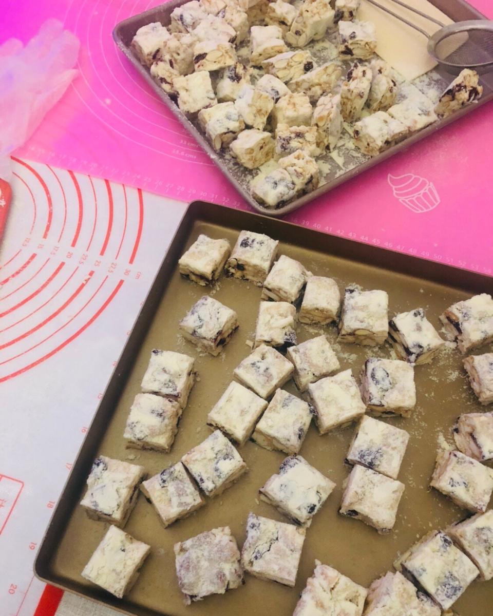 雪花酥（雪花饼，牛轧奶芙，奶酥）