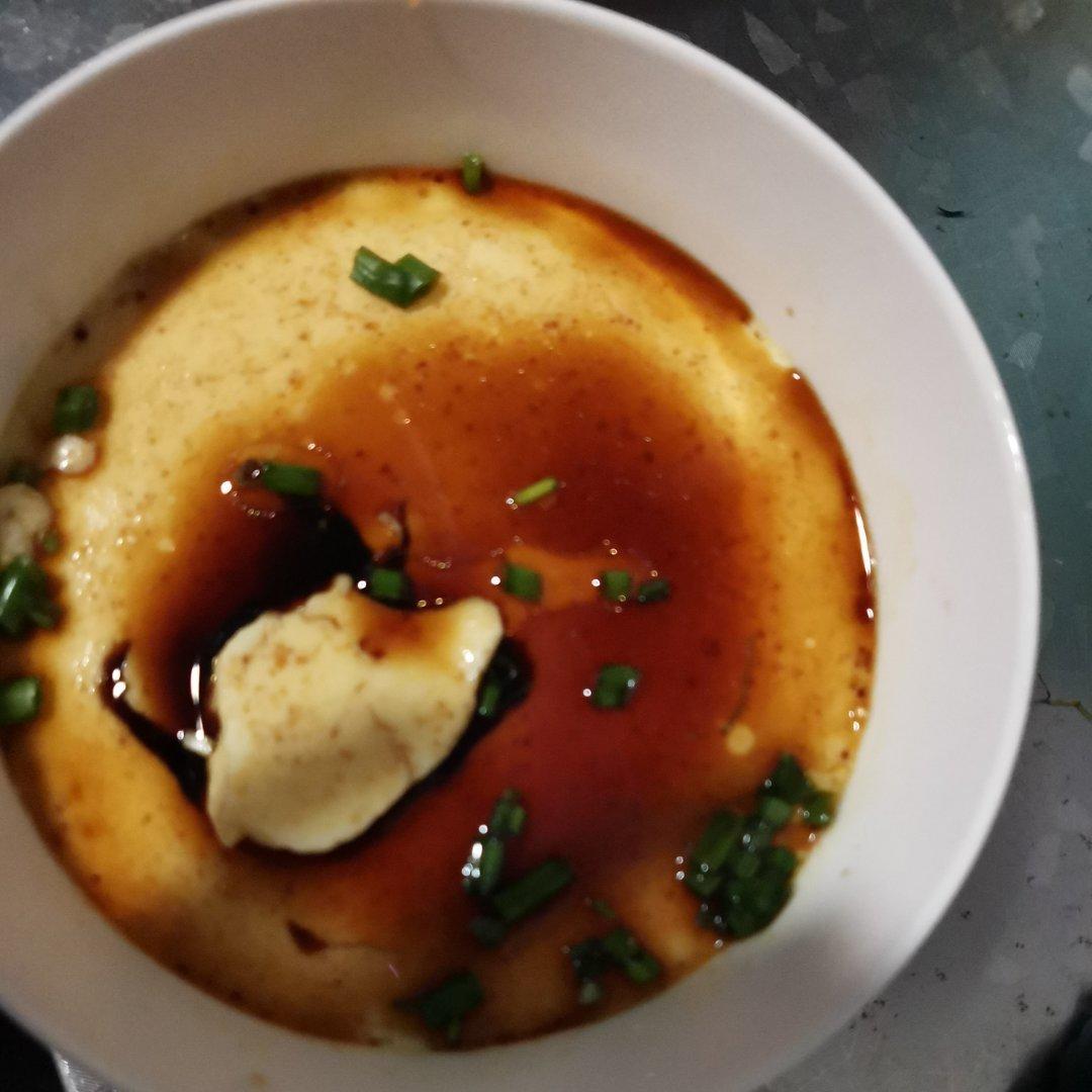 嫩滑水蒸蛋❗️简单几步就能做❗️❗️巨好吃～