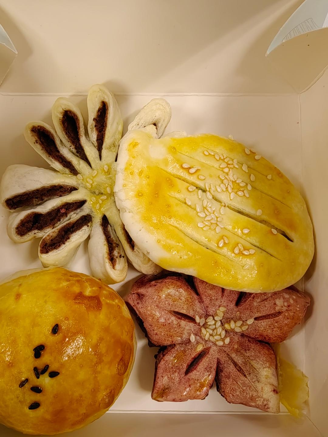 手残党版🌸桃花酥🍀四叶草酥菊花酥-不醒面 超简单