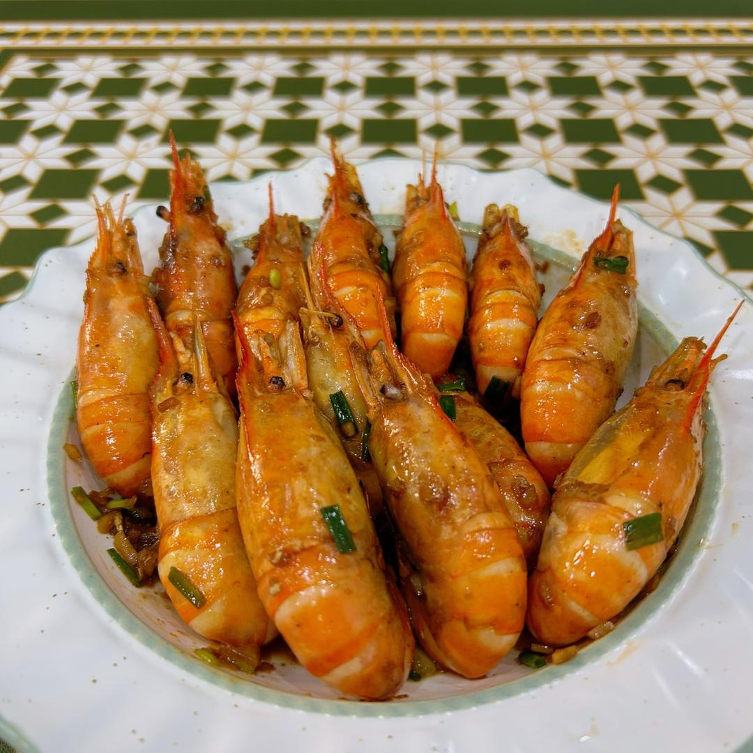 油爆豉油沼虾