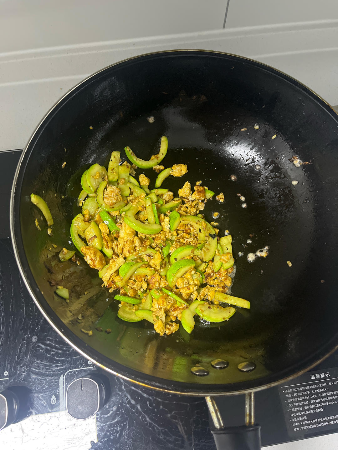 清香的西葫芦炒鸡蛋