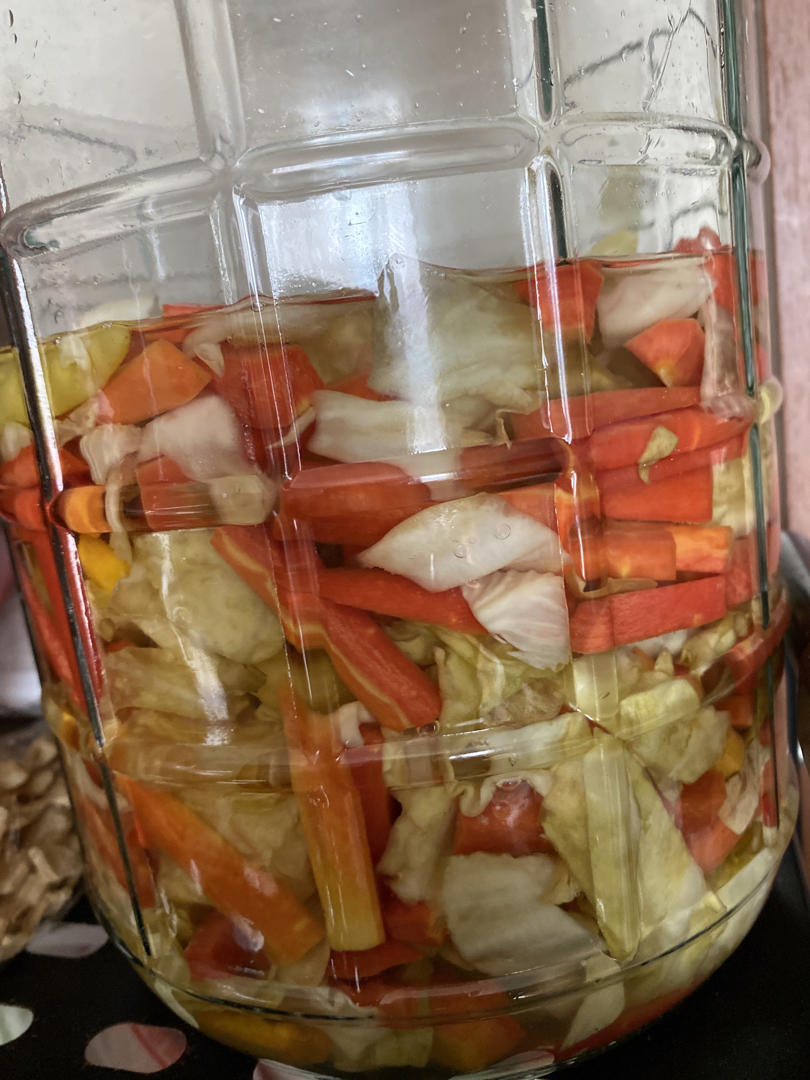 自制泡菜，爽脆酸甜（菜谱超简单）