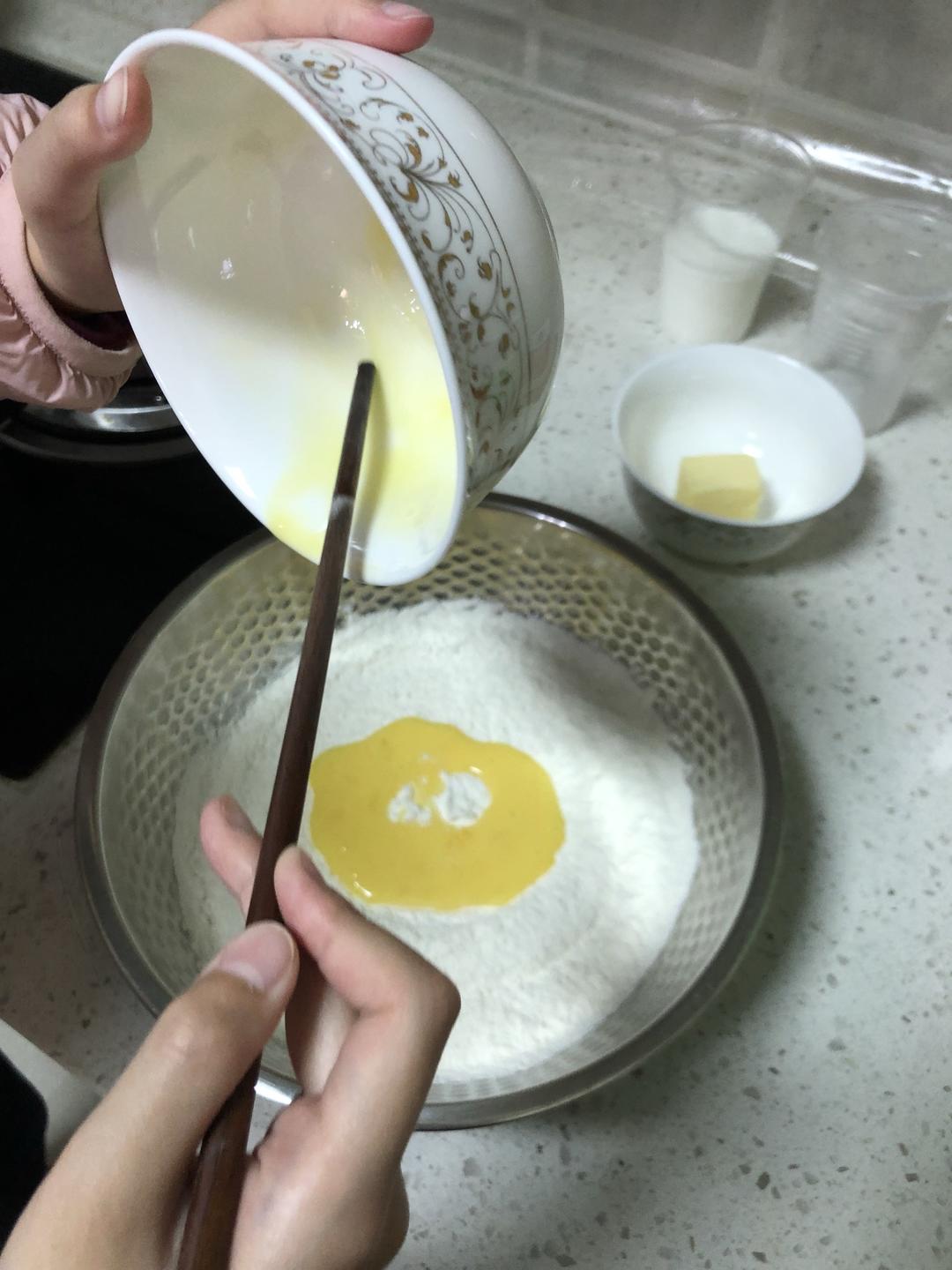 纯奶手撕吐司的做法 步骤1