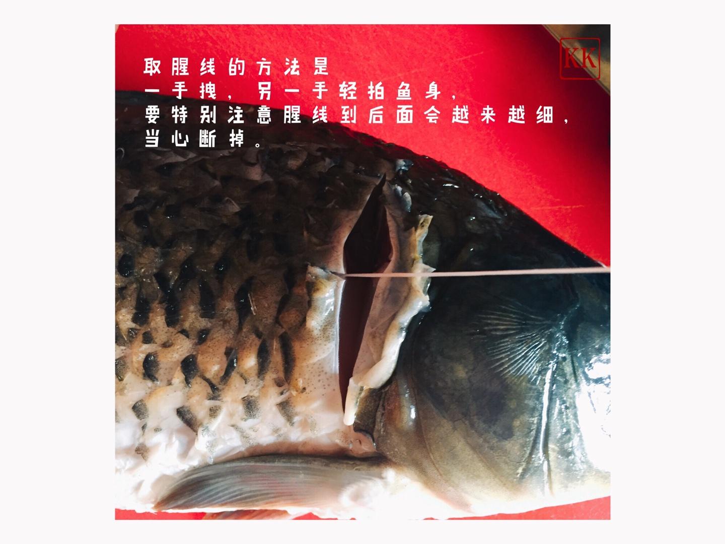 陕派传统名菜：红烧大鲤的做法 步骤5