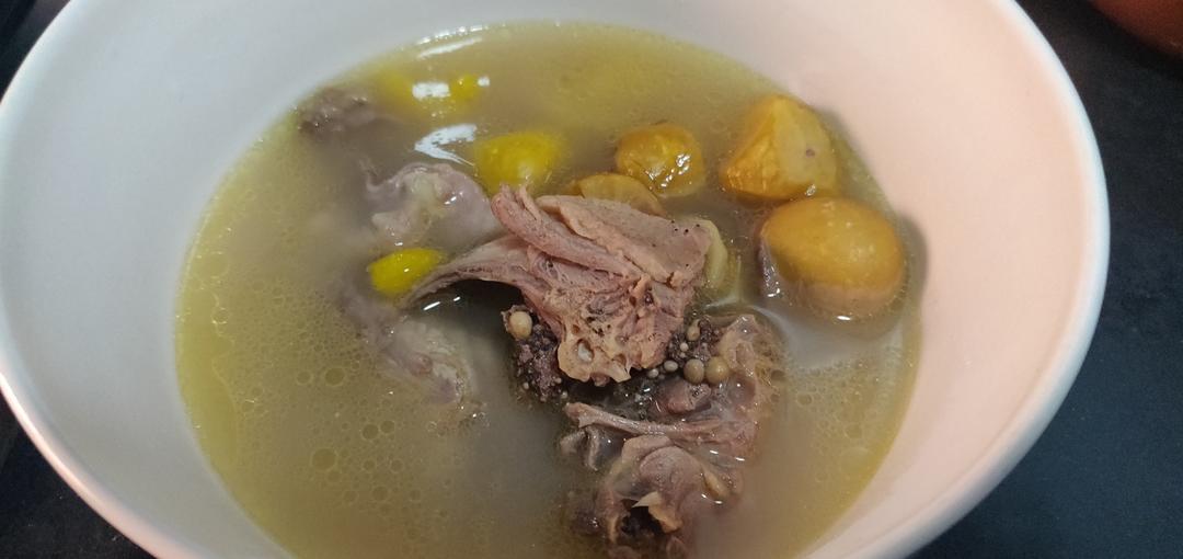 板栗鸡汤