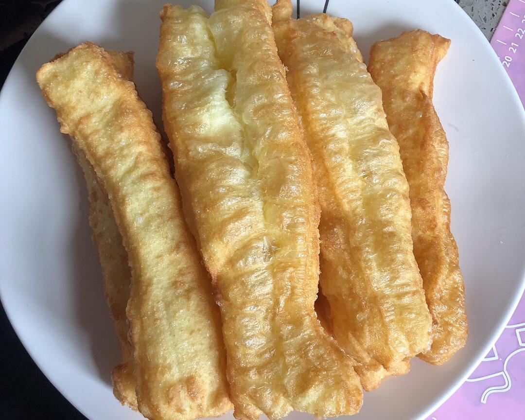 油条（无泡打粉小苏打版本）的做法