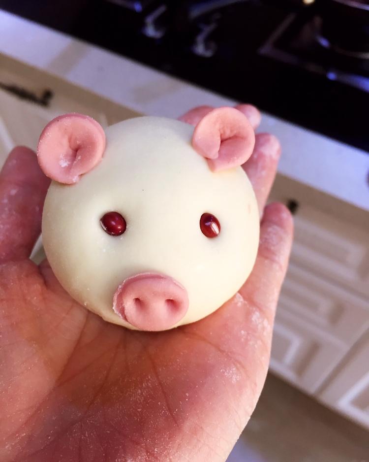 芥末jiemo做的小猪馒头