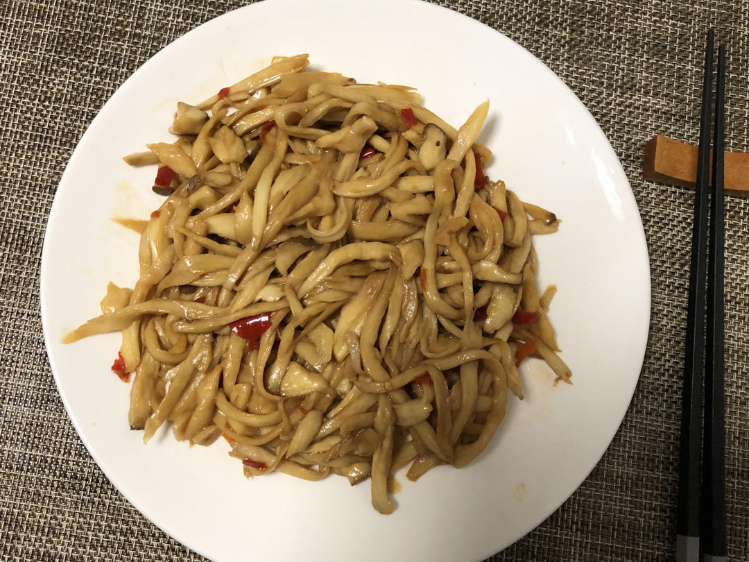 会上瘾的手撕杏鲍菇