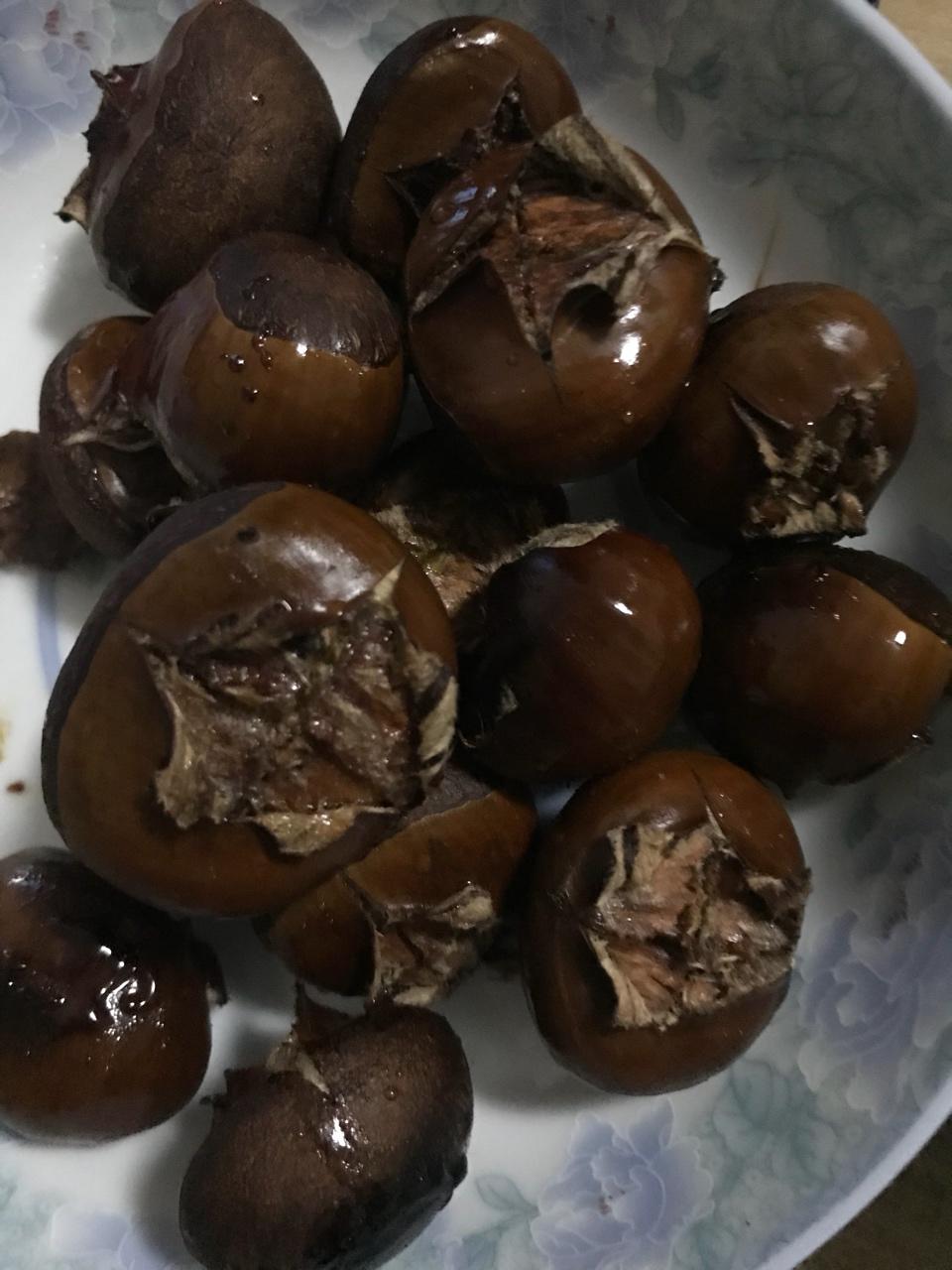 烤箱版糖炒栗子