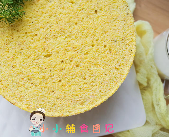 6寸胡萝卜肉松蒸蛋糕的做法