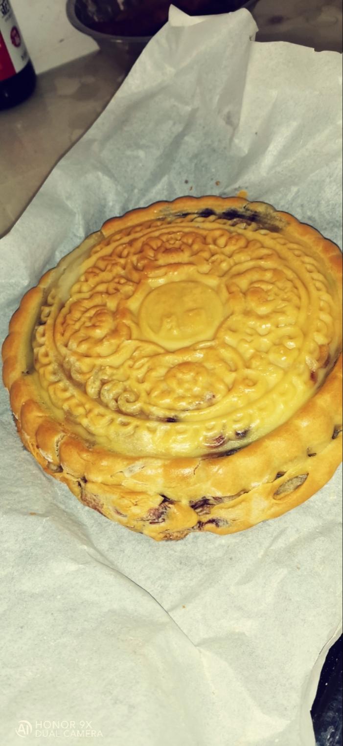 「蛋黄肉松麻薯大月饼」600克