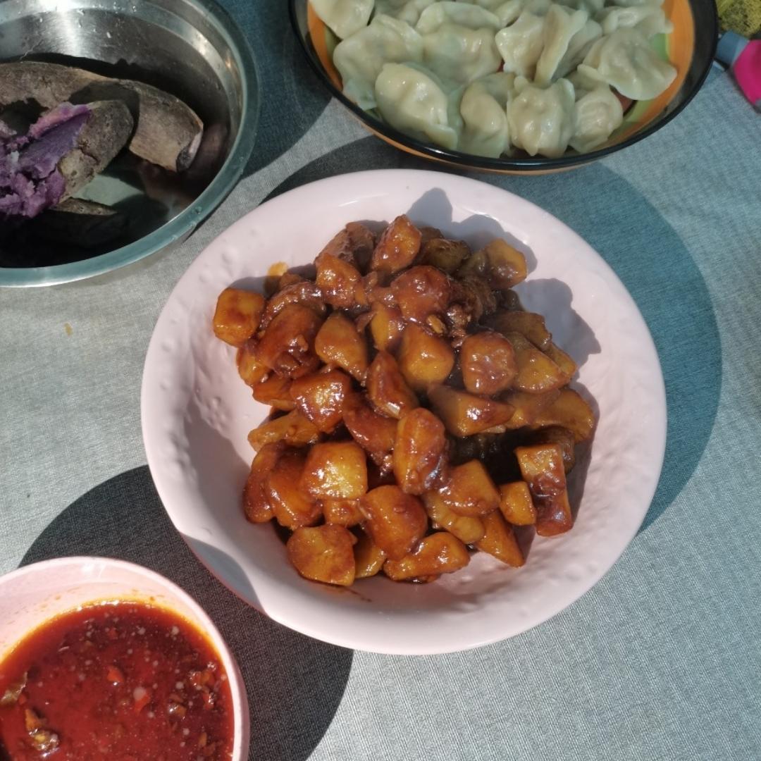 🔥巨下饭，软糯入味！比肉还好吃的红烧土豆