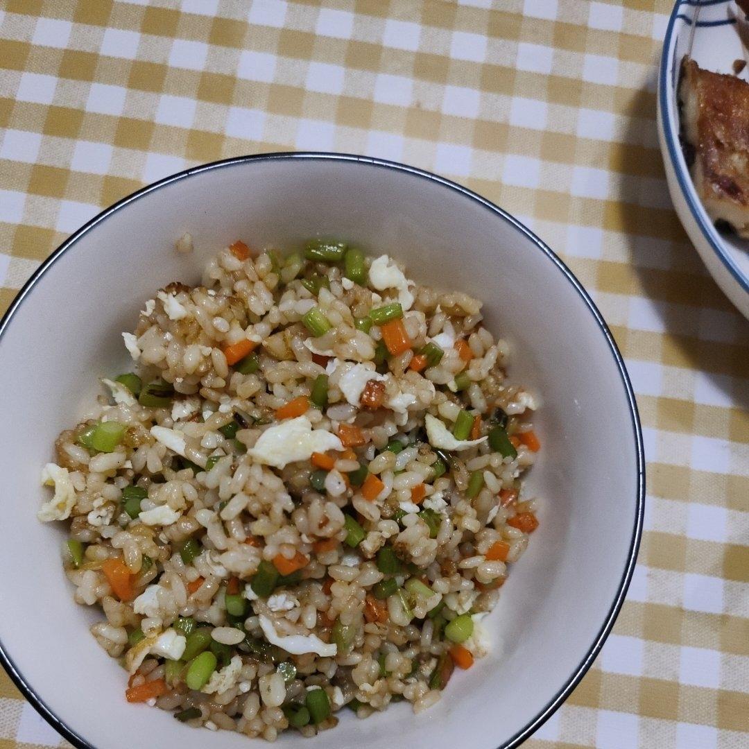 炒米饭蛋炒饭二十分钟快手家常
