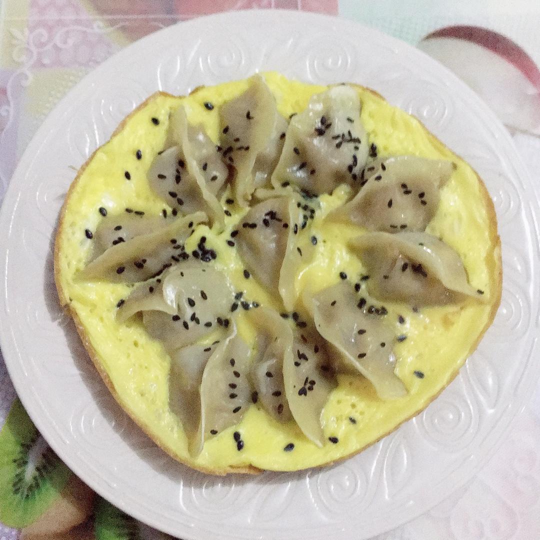 懒人快手抱蛋煎饺