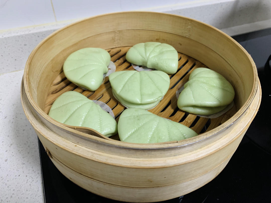 荷叶饼～一次发酵（松下NU-JK100w热风蒸烤箱版）