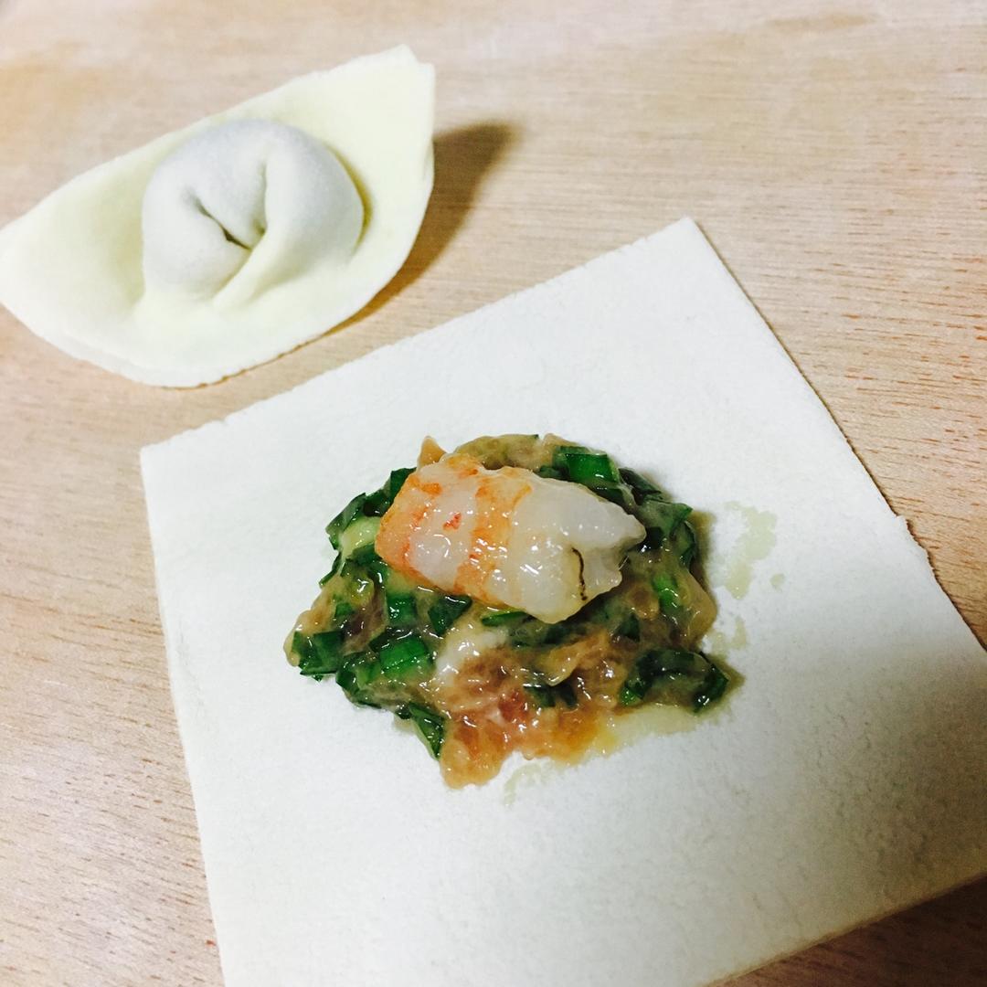 上海菜肉馄饨（附两种馄饨的包法）