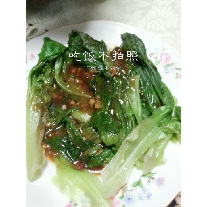 家常菜 蚝油生菜