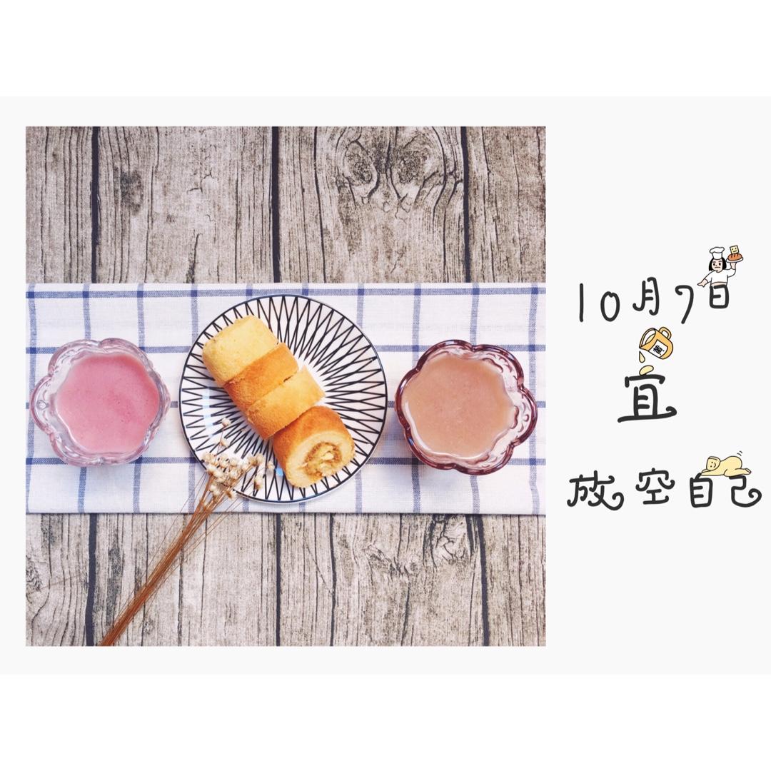 肉松戚风蛋糕卷