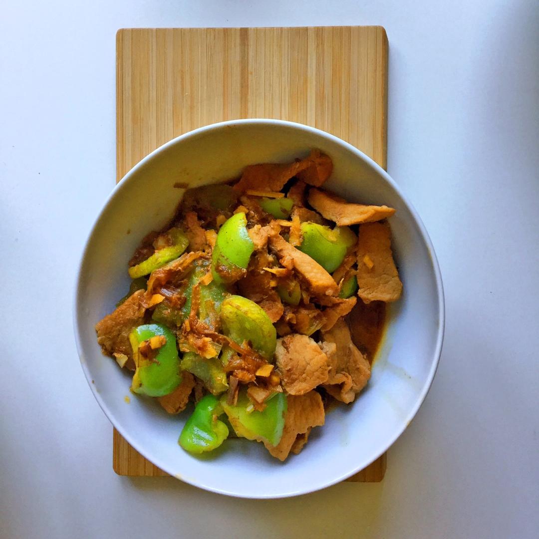 孜然小炒里脊肉