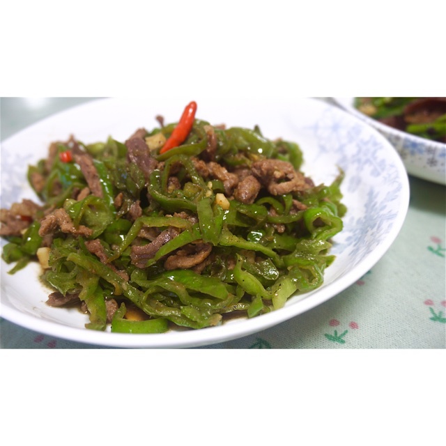 青椒肉丝