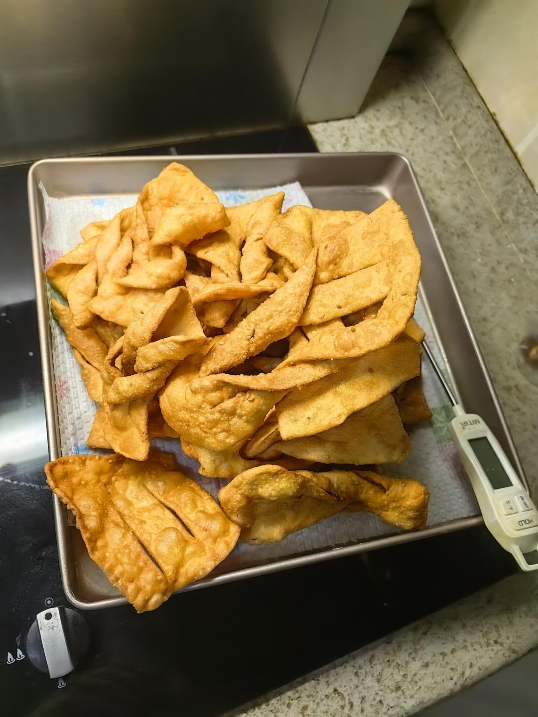 【椒香芝麻麻叶】酥脆味美的网红小零食