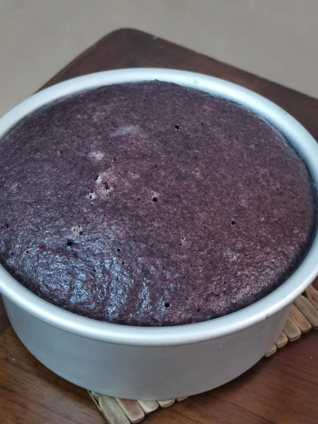 超营养健康的黑米面发糕(原创独家配方)