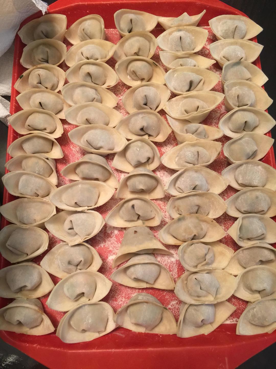 鲜虾馄饨的做法