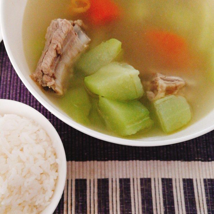 佛手瓜排骨汤