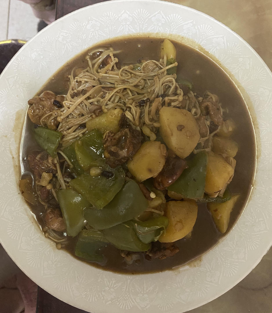 外卖第一名，简单在家做|黄焖鸡米饭