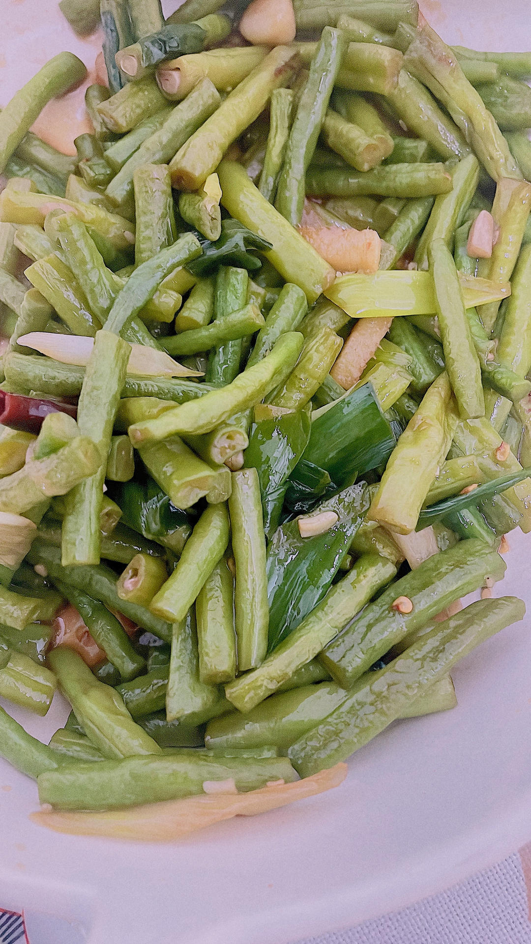 清炒豆角