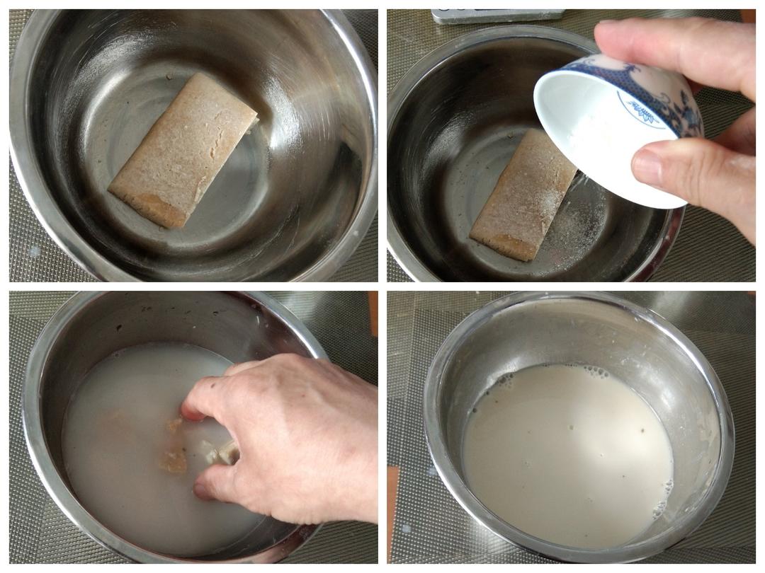 纯奶手撕吐司的做法 步骤1