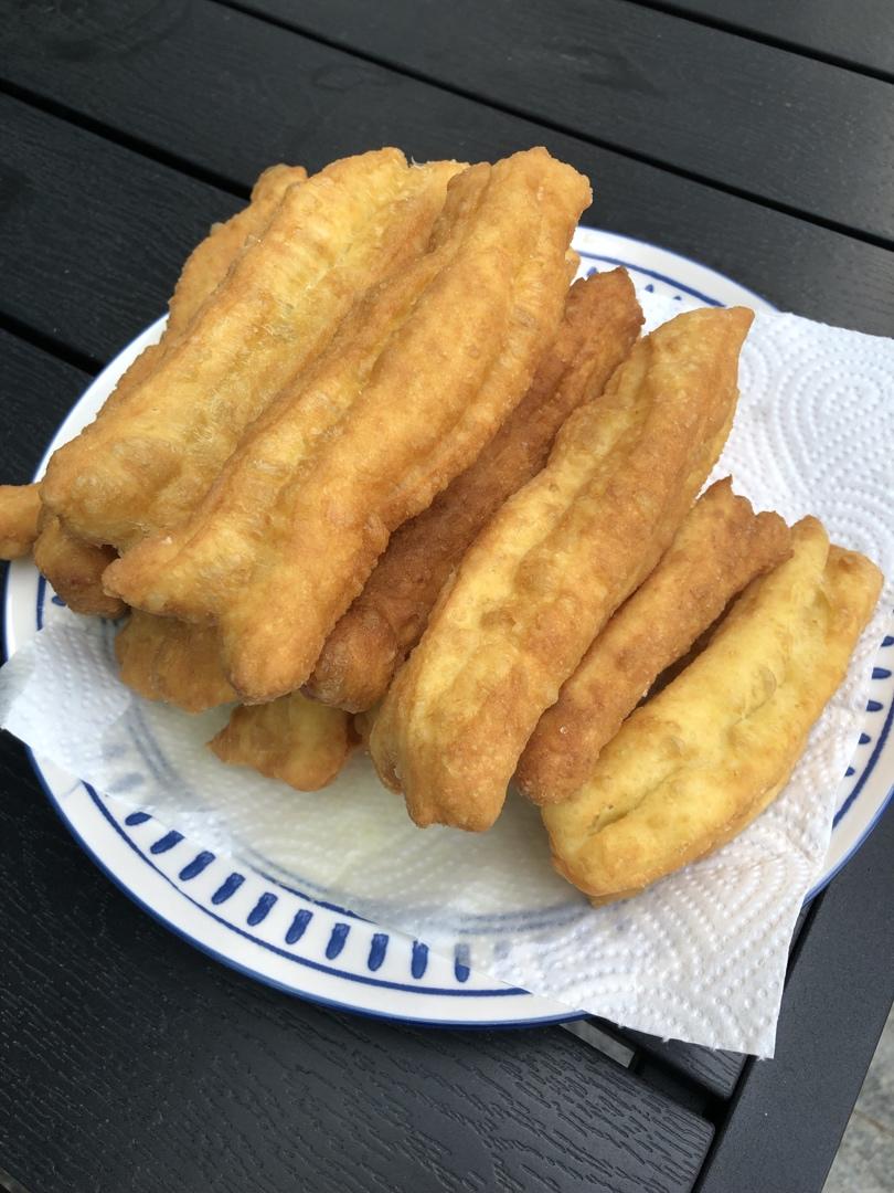快手早餐～自制油条（酵母版，不含泡打粉、膨松剂）