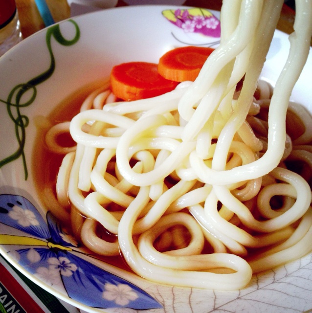 香菇牛肉乌冬面