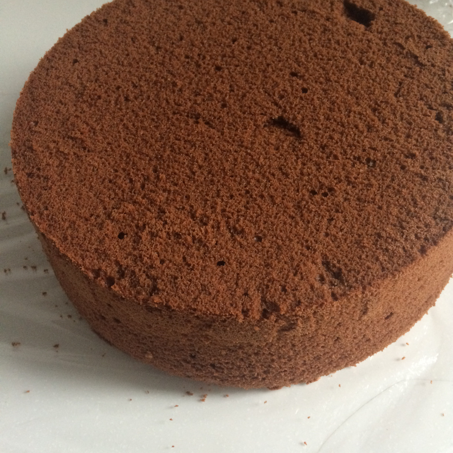 不消泡的巧克力戚风