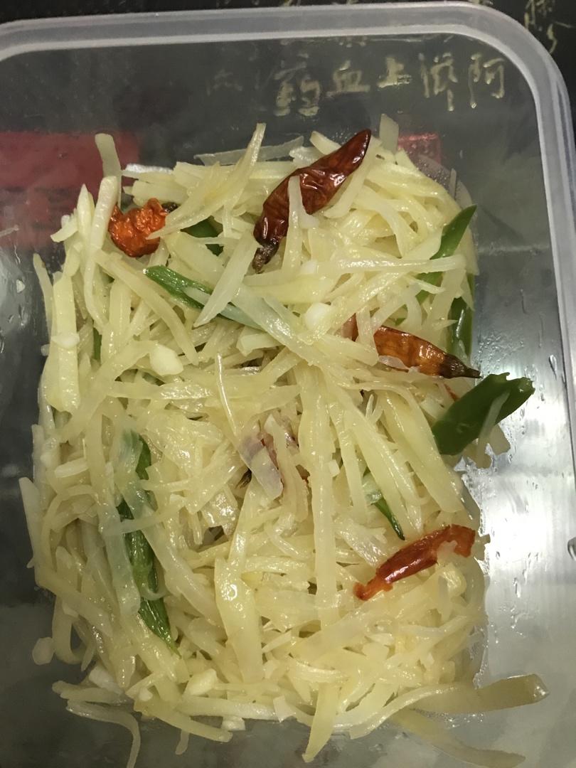 炒土豆丝（秘诀）