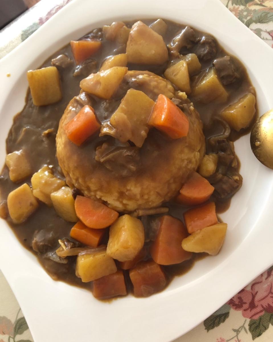 简约日式咖喱饭