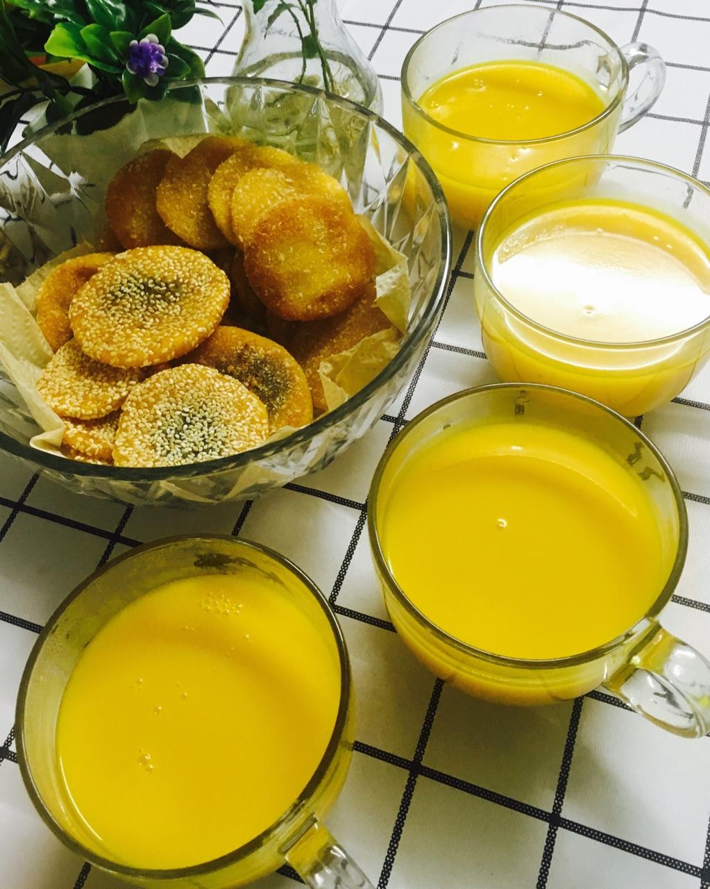 鹅妈妈豆沙南瓜饼