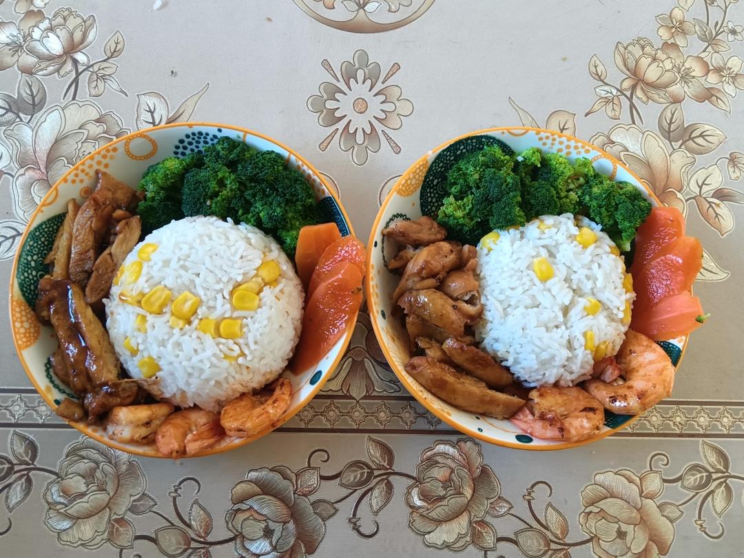 照烧鸡腿饭