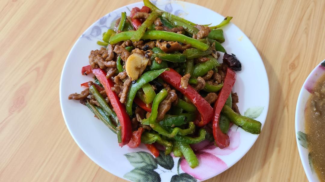 青椒炒牛肉