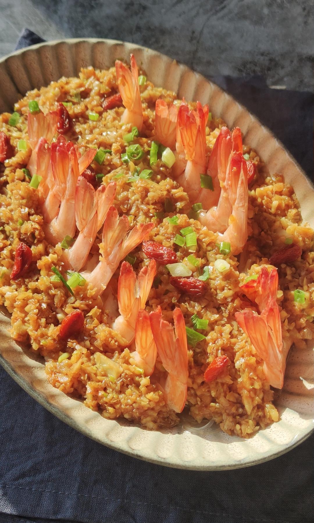 蒜蓉粉丝开背虾