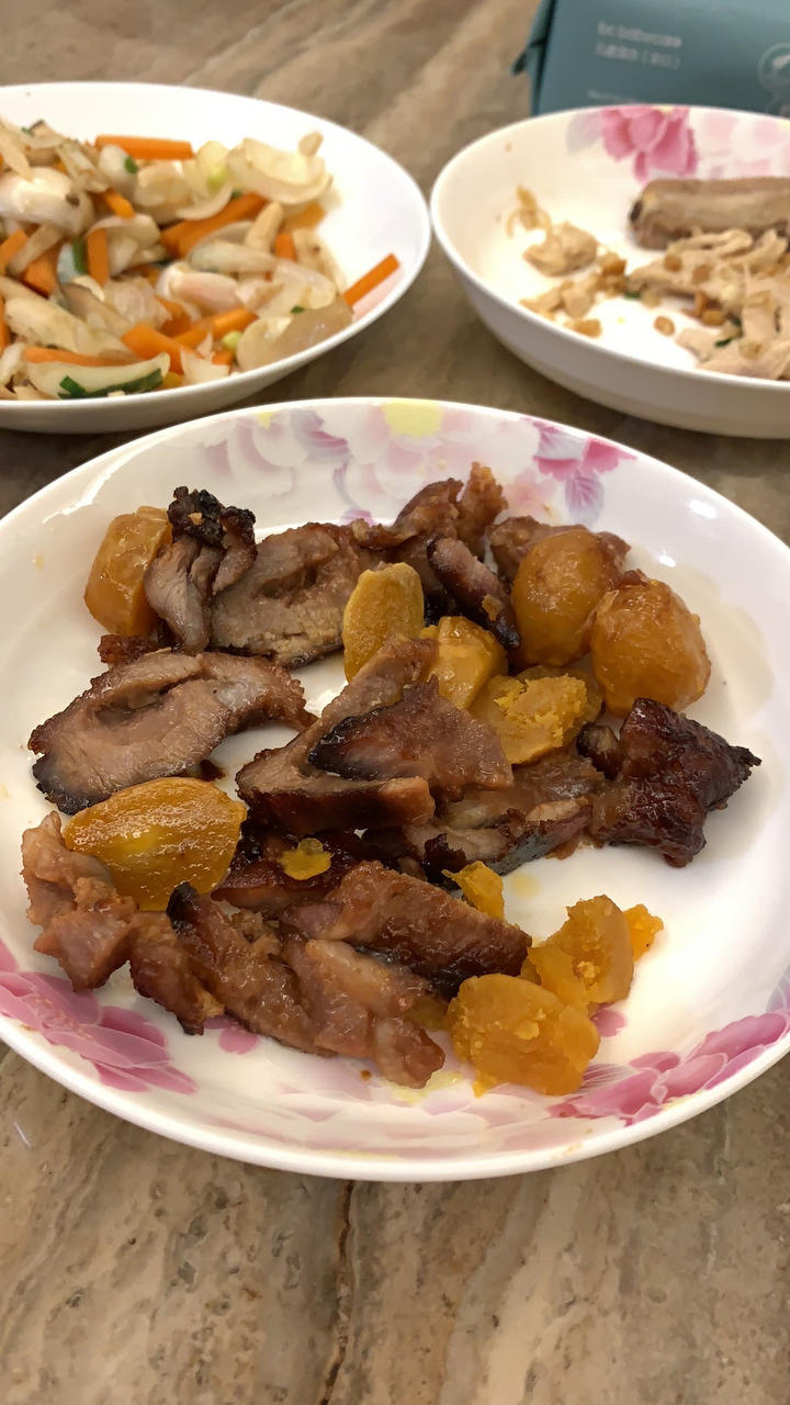 咸蛋黄蜜汁叉烧