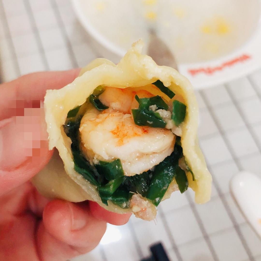 韭菜虾仁猪肉饺子